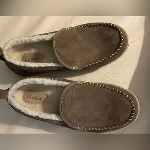 L.L. Bean Brown Suede Footwear with Grip Sole